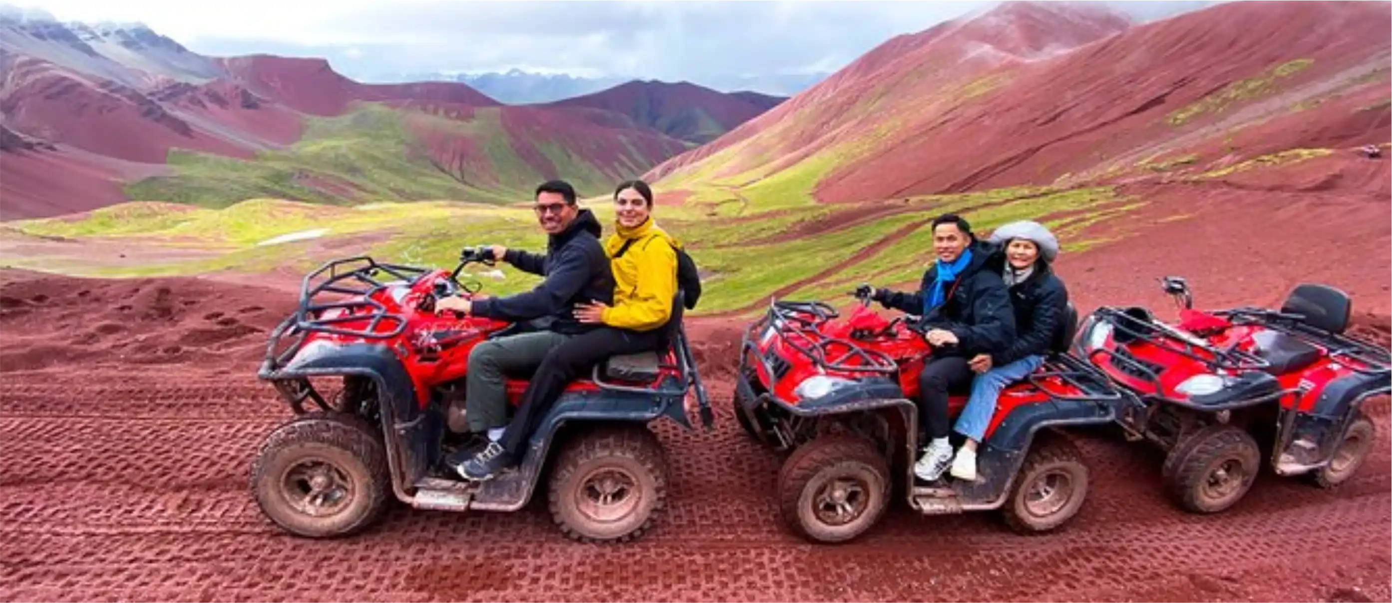 Valle rojo en ATV